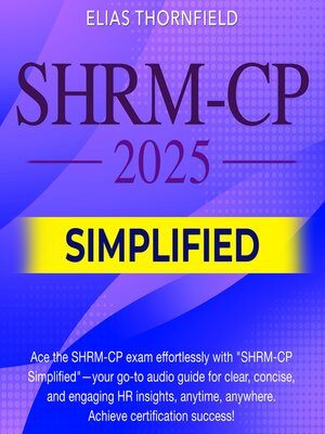 cover image of SHRM CP Simplified